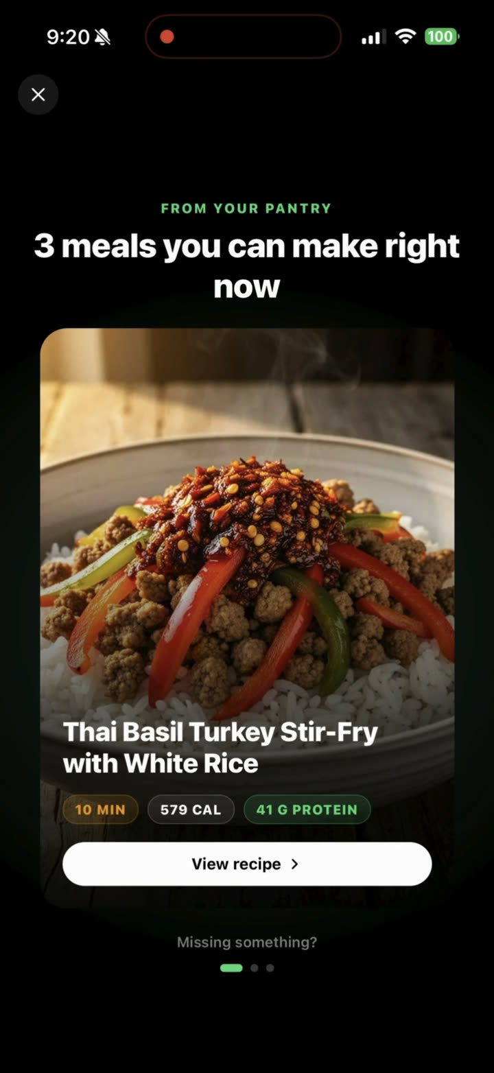 Three meals you can make right now, starting with Thai Basil Turkey Stir-Fry with White Rice